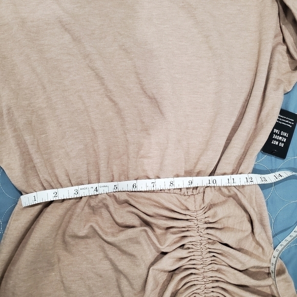 Express Tan Mini Dress Size S NWT - Picture 8 of 14